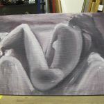 612 2055 OIL PAINTING